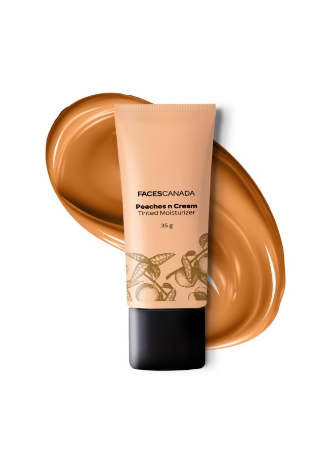 فاسيسكانادا كريم مرطب ملون من فيسز كندا - خوخ وكريمة - بيج عسلي 03، 35 غرام | يرطب البشرة، خفيف الوزن، غير دهني، ويمنحها إشراقة طبيعية | تغطية خفيفة قابلة للبناء للاستخدام اليومي | كريم بي بي مناسب لجميع أنواع البشرة - Image 1